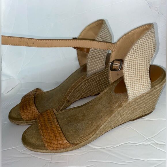 Lucky Brand Women's Kavelli 2 Espadrille Wedge Sandals-size 8.5 - Picture 1 of 4